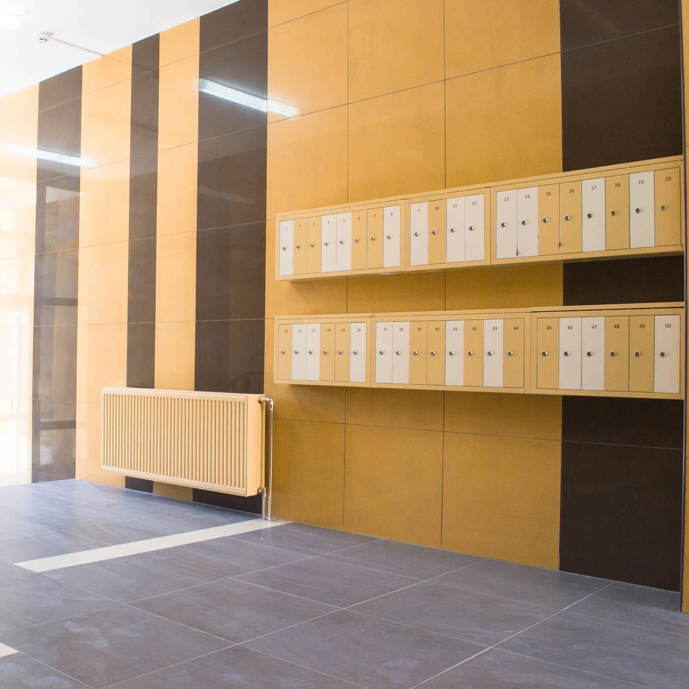 Interior Postal Boxes