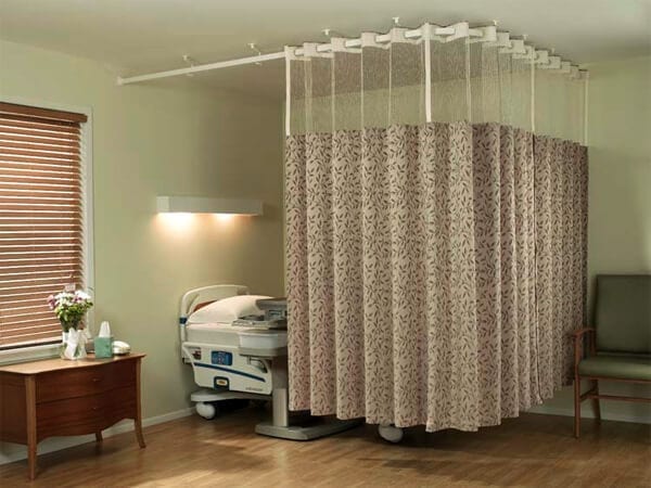 Hospital Curtains Cubicle Track, How To Install Hospital Curtain Track