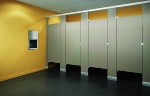 Overhead Braced Toilet Partitions