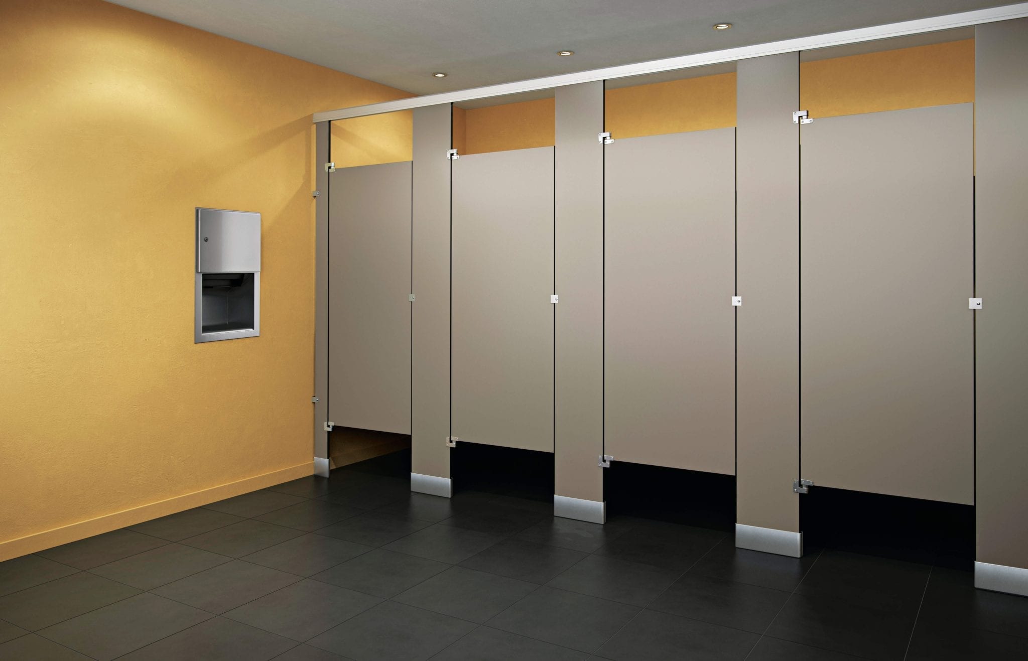 Overhead Braced Toilet Partitions