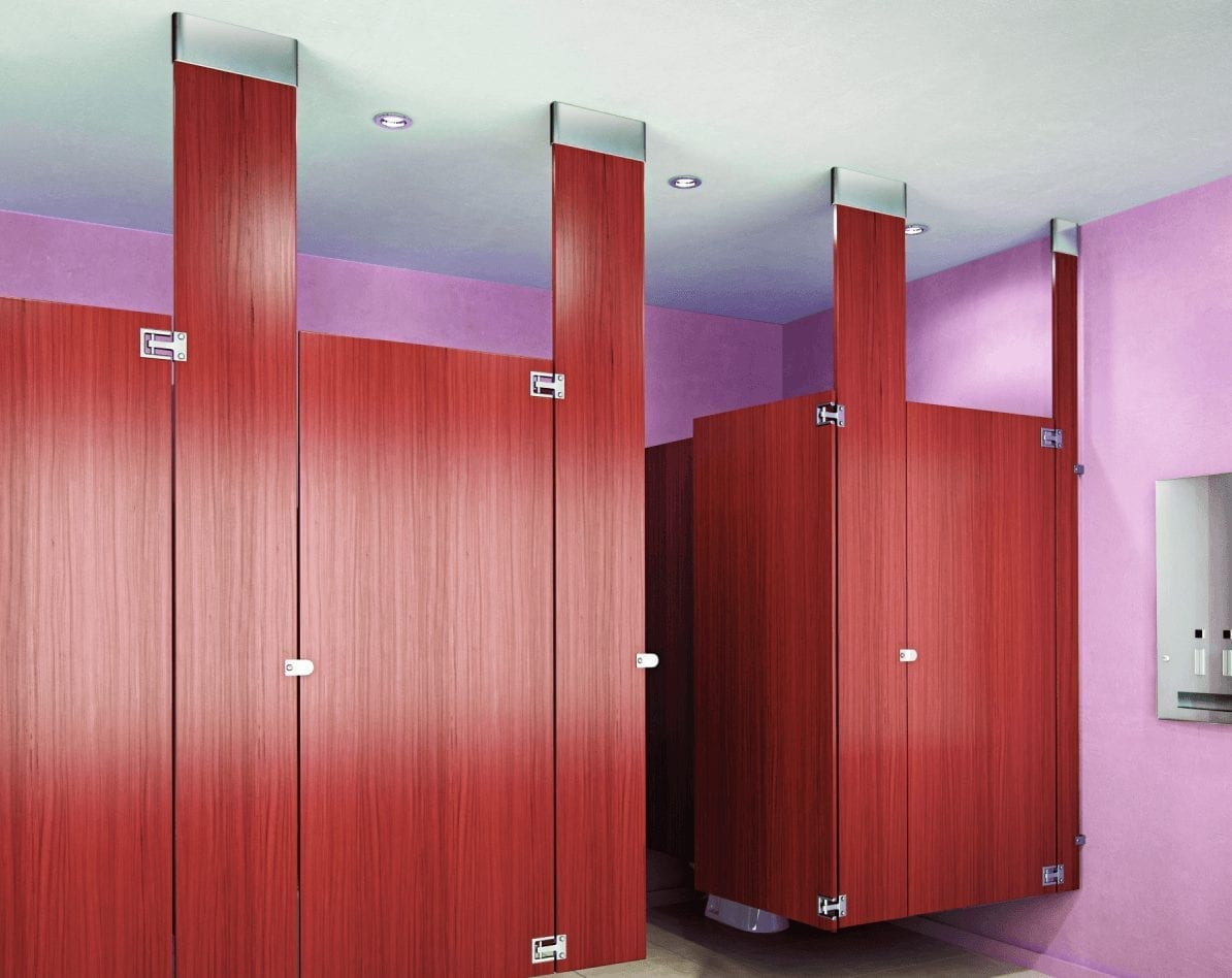 Ceiling Hung Toilet Partitions