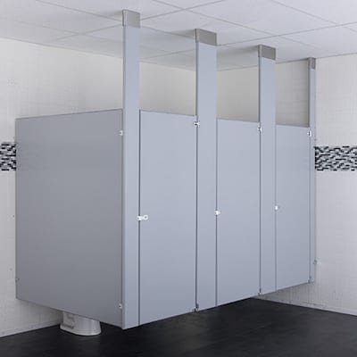 Ceiling Hung Toilet Partitions - Phenolic