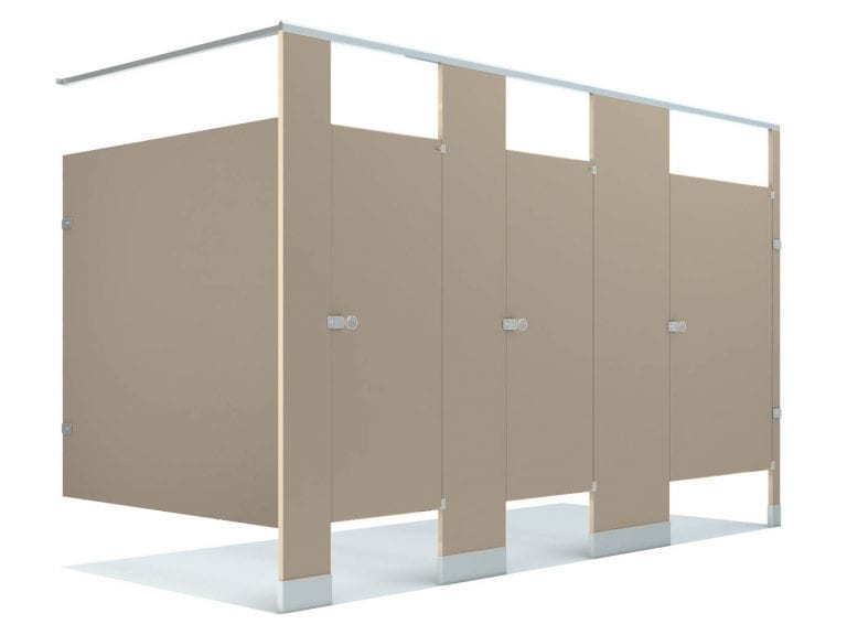 A Short Guide 5 Commercial Bathroom Partition Types
