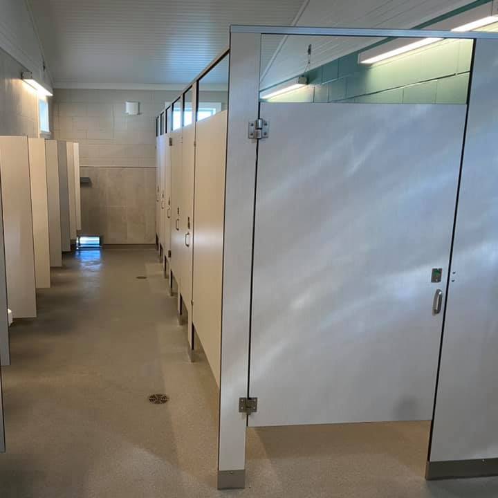 Ogunquit Main Beach Bathhouse Toilet Partitions