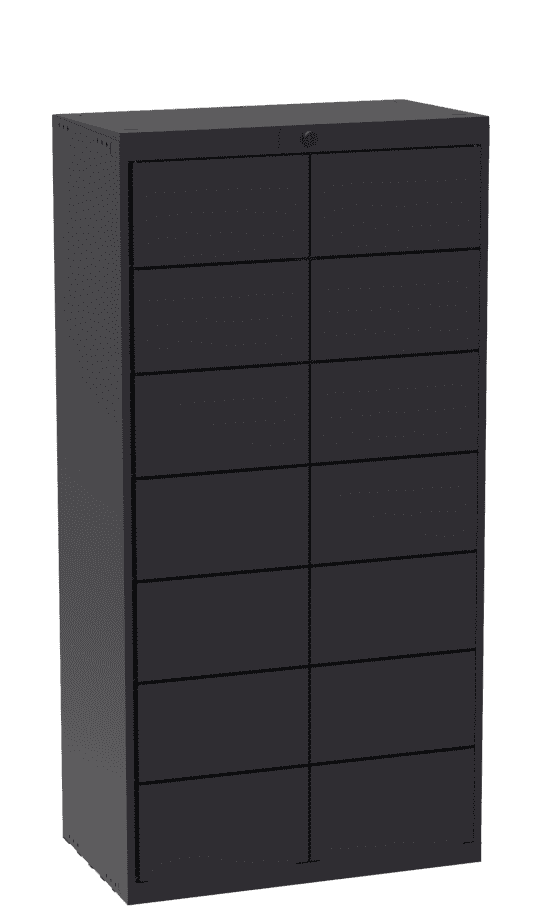 Luxer Locker System - All Medium Unit Indoor