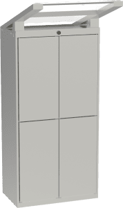 Luxer Lockers - Four Door Unit