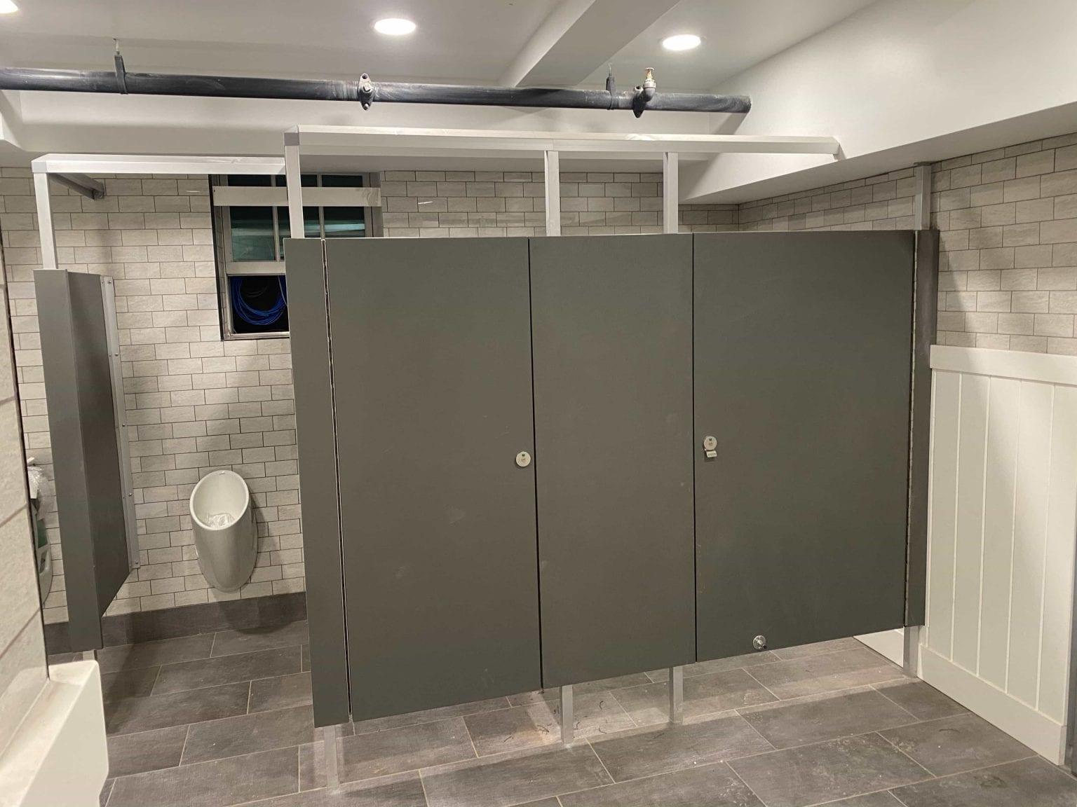 Scranton Eclipse Toilet Partition Installation Project