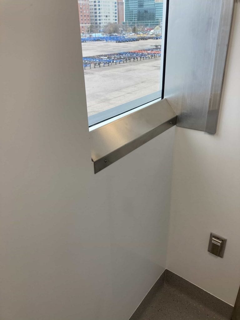Photo of Installed Window Sill