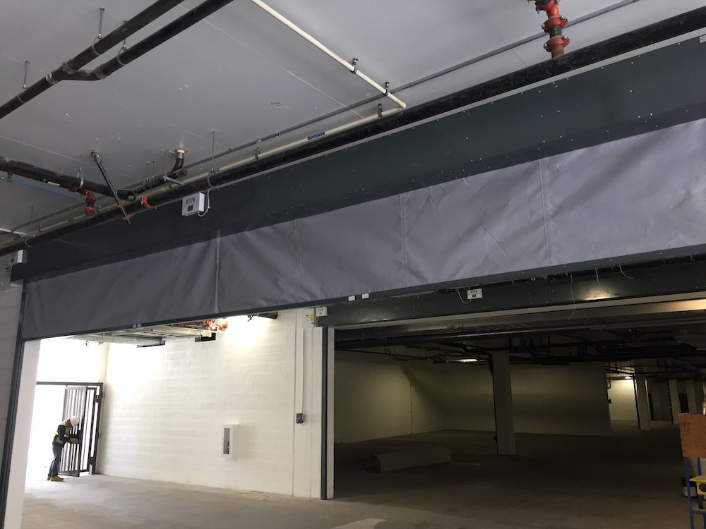 Parking Garage Smoke Curtains