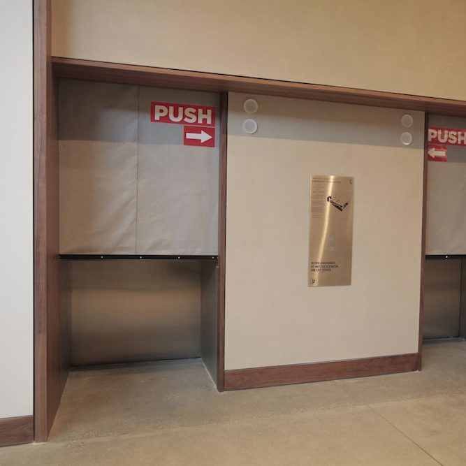 Elevator Smoke Curtains Elevator Smoke Curtains