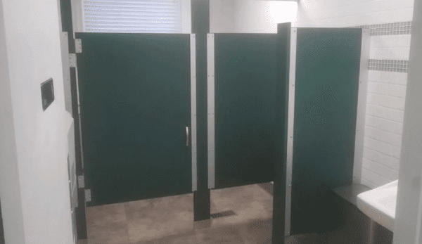 Photo of Green Toilet Partitions