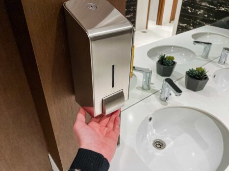 Touch-less School Soap Dispensers