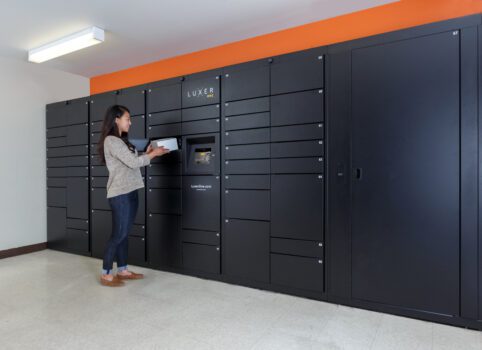 parcel lockers
