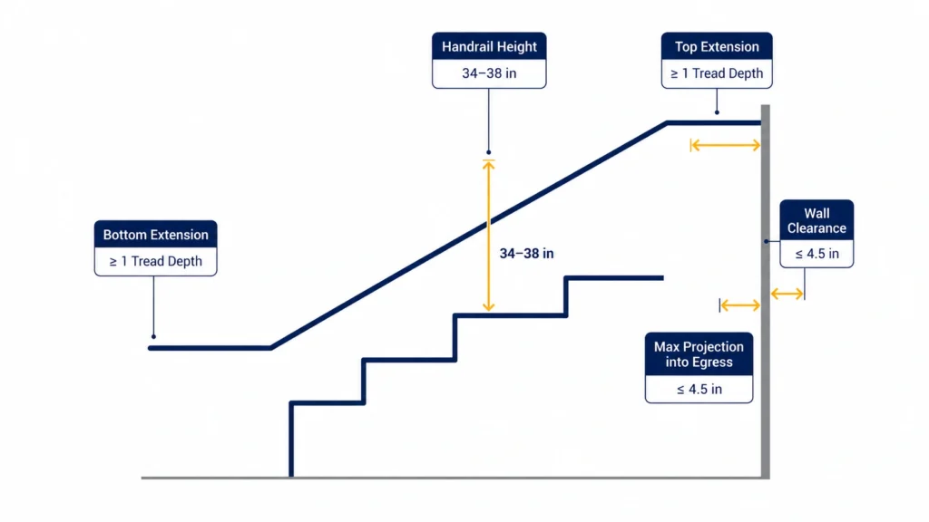 Commercial-Stair-Handrail-Dimensions-and-Compliance-Reference