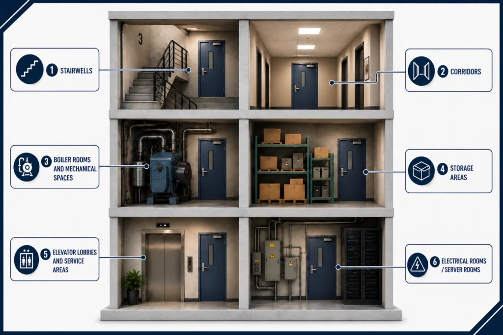 Common-Locations-for-Fire-Doors.