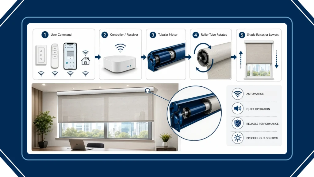 How Do Motorized Blinds Work