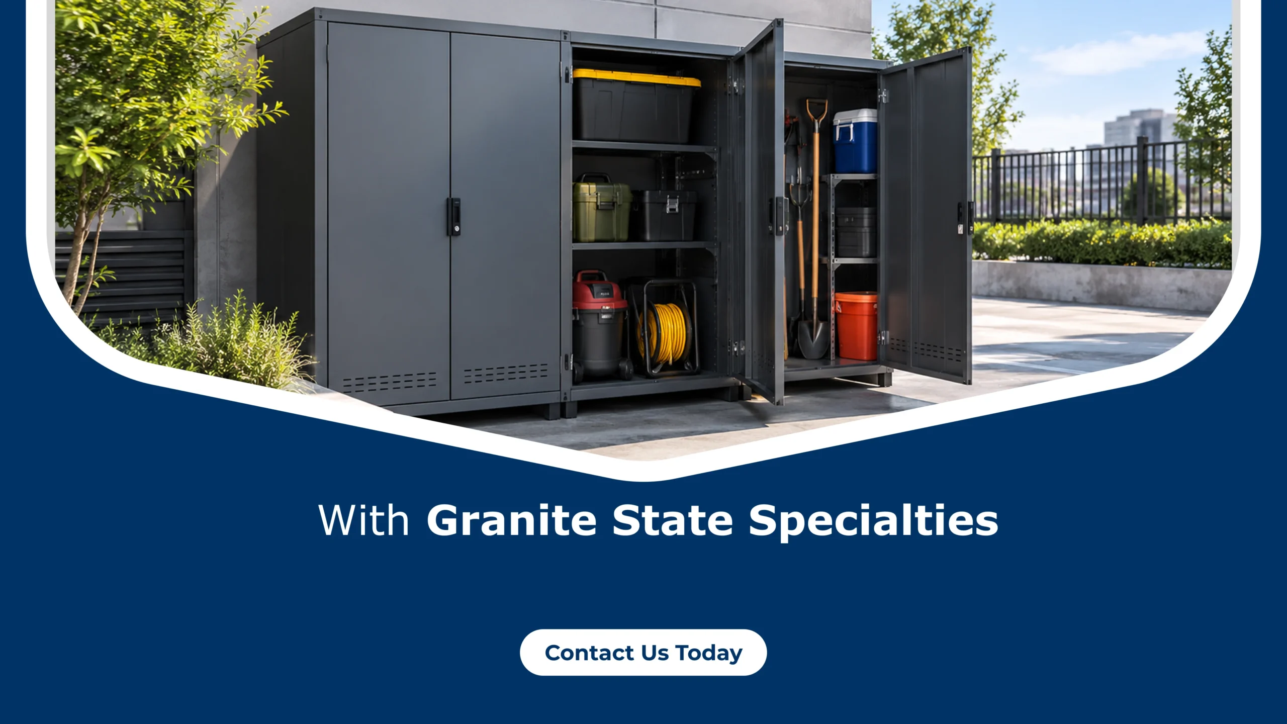 Get Your Outdoor Storage System With GSS