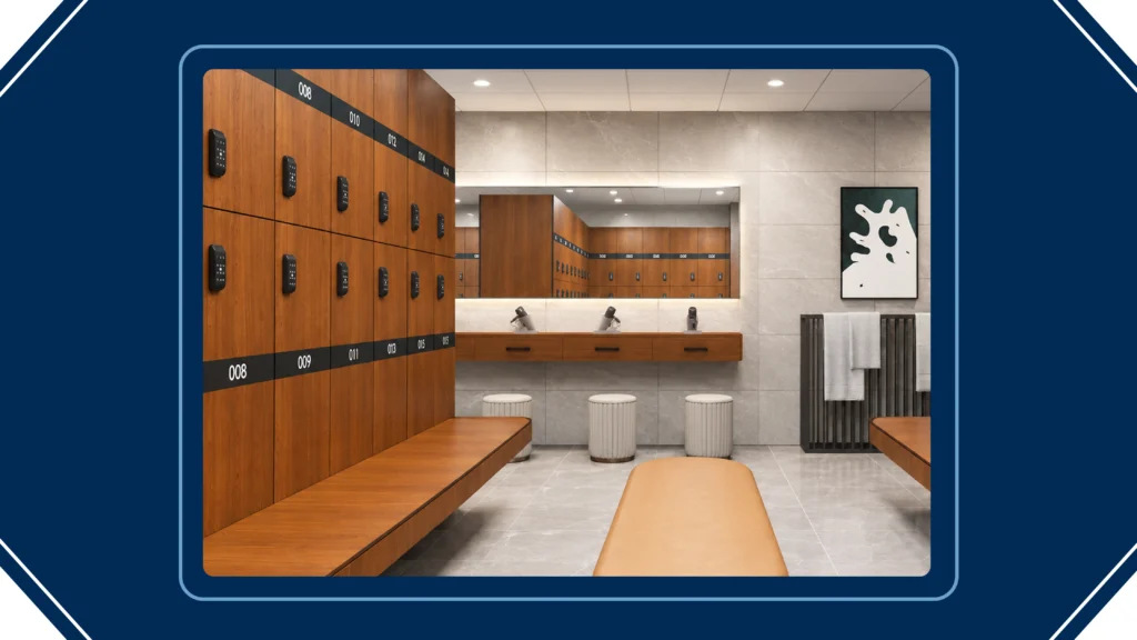 Solid Phenolic Lockers